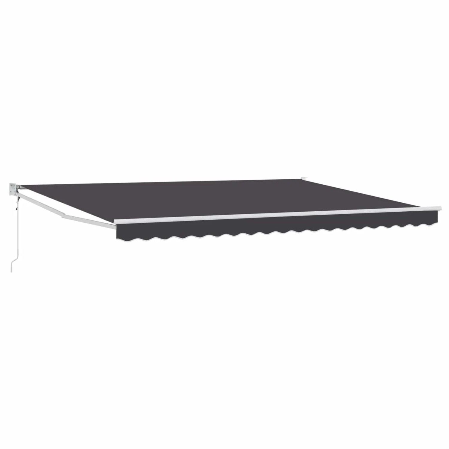 vidaXL Elektrische Ausziehbare Markise Anthrazit 4 x 2 m 3419002