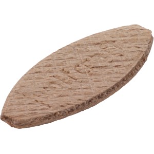 Wolfcraft Verbindungsplättchen Größe 20 aus Buchenholz für Holzverbindungen.
