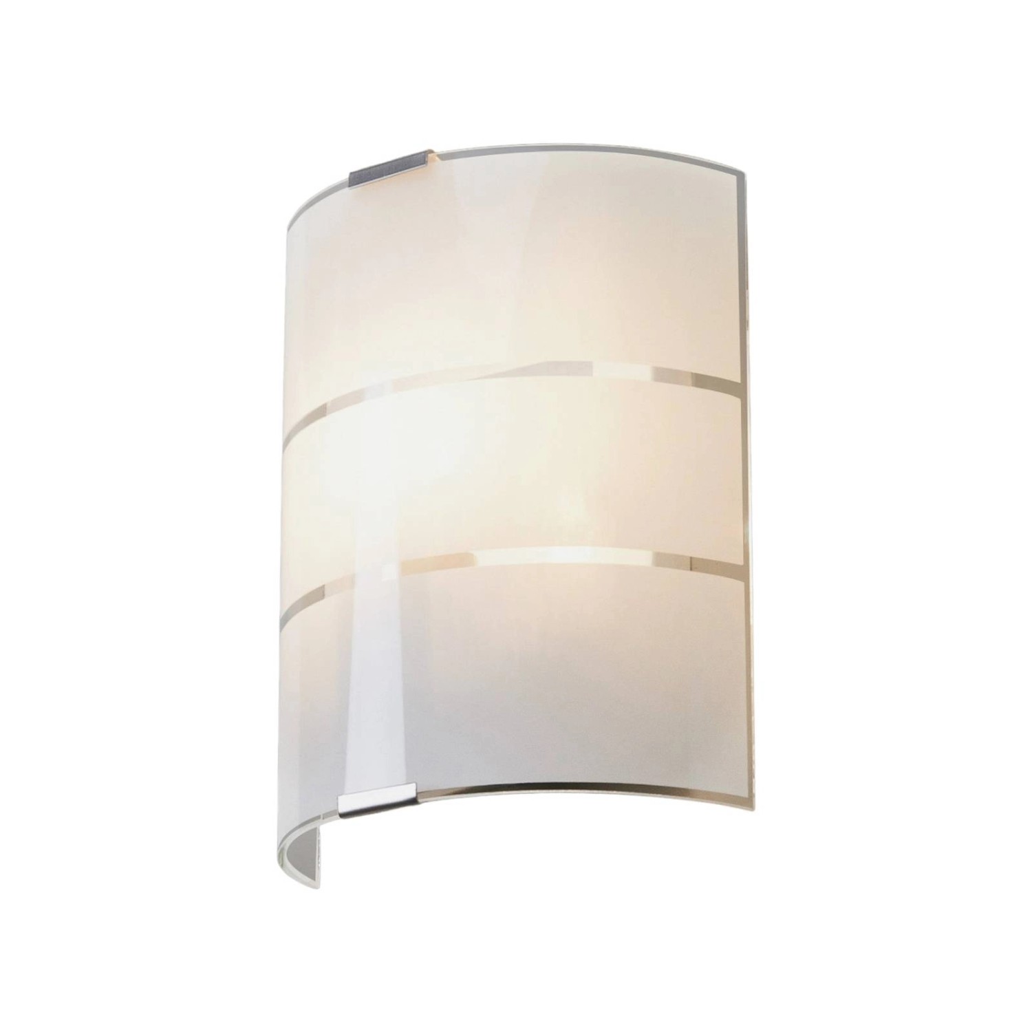 Lindby Wandleuchte Wandlampe Innen Vincenzo 9625001 Modern in Weiß aus Glas 1-flammig E14 Wohnzimmerleuchte