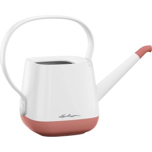 Lechuza Gießkanne Yula, 1,7 l, weiß-rosa. Kunststoff-Gießkanne mit schmalem Ausguss.