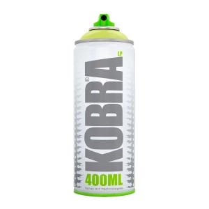Kobra LP Buntlack Spray, 400ml, Pastell Hellgrün, matte Oberfläche.