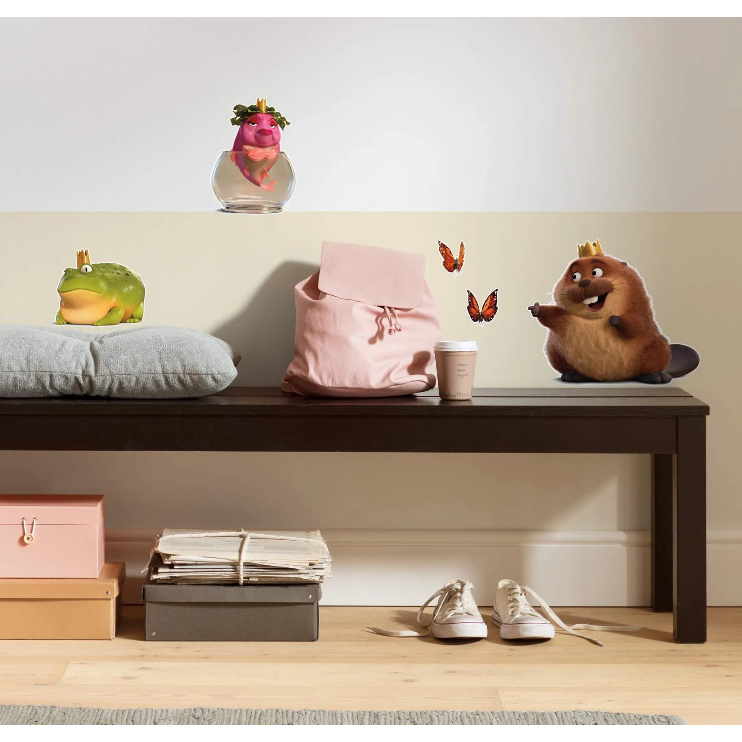 Komar Sticker Disney and Pixar Hoppers Queens and King 30 cm x 30 cm_2