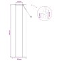 vidaXL Rollo Braun 50 x 220 cm Bambus 42039699_5