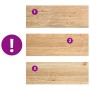 vidaXL Treppenstufen 12 Stk Unbehandelt 70x25x2 cm Massivholz Eiche 3282917_7