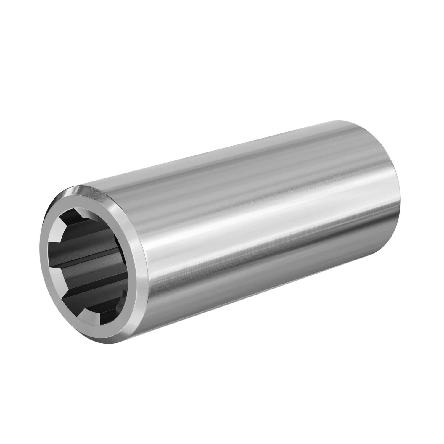 Wiltec Zapfwellen Buchse A-Typ 100Mm Für Vielkeilwelle Pto-Shaft 1 1/8 Zoll Z6 6 Nut Traktor