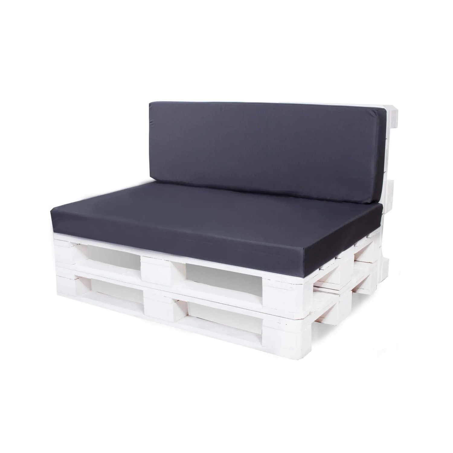 Setgarden Flat Set Palettenkissen 120x50x10cm Sitzkissen + Rückenkissen 120 günstig online kaufen