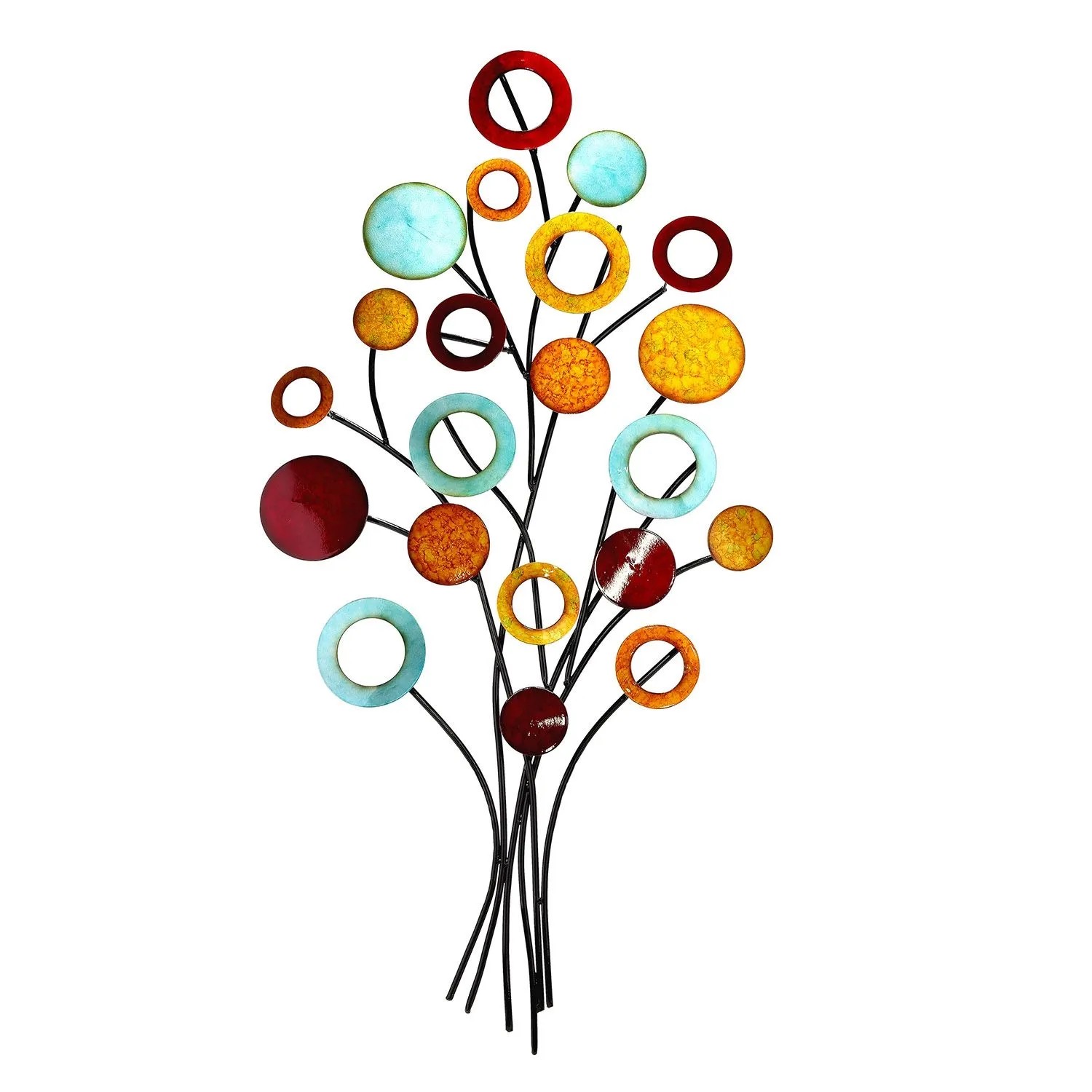 Gilde Wandrelief Mehrfarbig 97 cm x 51 cm