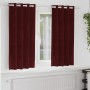 vidaXL Vorhänge 2 Stk Weinrot 140 x 175 cm Samt 4107299_2