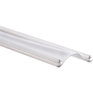 Schulte Dichtprofil, senkrecht, für gerahmte Badewannenfaltwand, weiß, 130 cm.