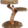 Dobar Design Katzenmöbel Jimmy mit Kratzsäule, Liegeflächen und Spielball.