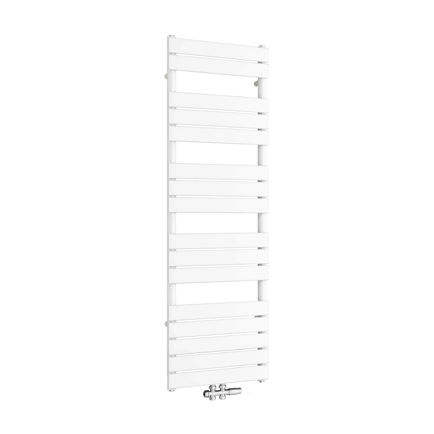 Duschparadies Heizkörper 50x160cm 1001W Weiß Handtuchwärmer für Badezimmer Handtuchtrockner