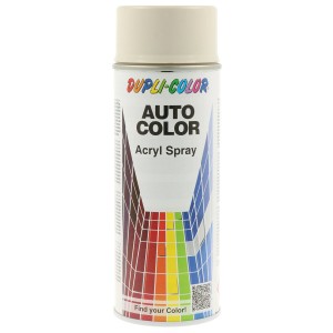 Dupli-Color Auto Color Lackspray, 400ml, Weiß-Grau. Acrylspray für Lackreparatur und Ausbesserungen.