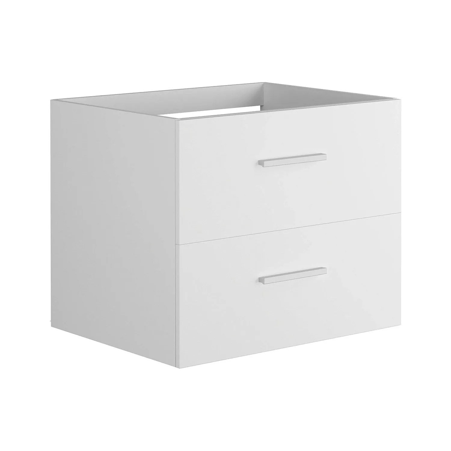 Vente-unique Waschbeckenunterschrank Kayla Weiß 60 cm