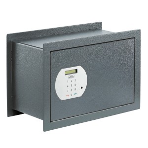 Burg Wächter Wandtresor Pure Safe PSW 130 E in Anthrazit mit elektronischem Zahlenschloss.