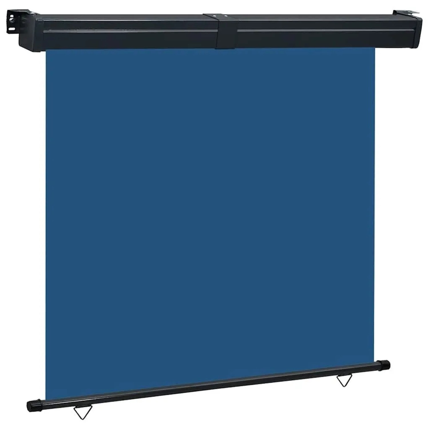 vidaXL Balkon-Seitenmarkise 175x250 cm Blau 48438