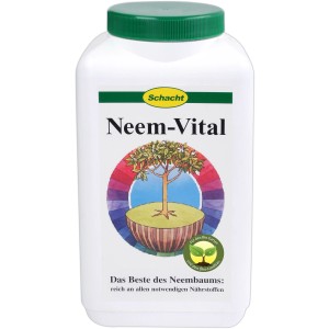 Schacht Neem-Vital 2 l, Pflanzenstärkungsmittel für gesunde Pflanzen in Garten und Kübel.