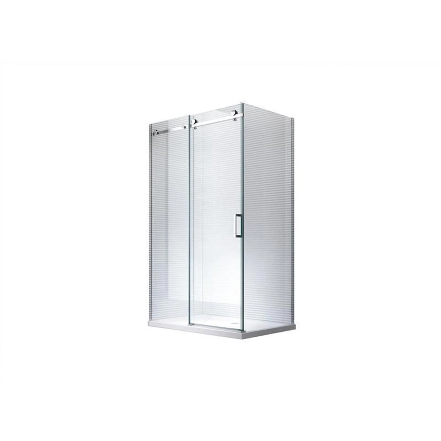 Glaszentrum Hagen 100x90x195cm Aphrodite Duschkabine inkl. Duschtasse