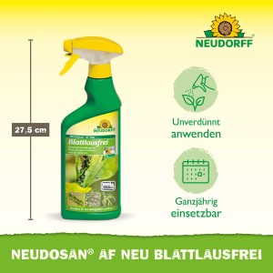 Neudorff Neudosan AF Neu Blattlausfrei 500ml Sprühflasche zur Schädlingsbekämpfung.