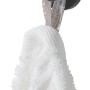 Schwarzer Tiger Haken Urban Klein mit Handtuch. Moderner Handtuchhalter zur Wandmontage.
