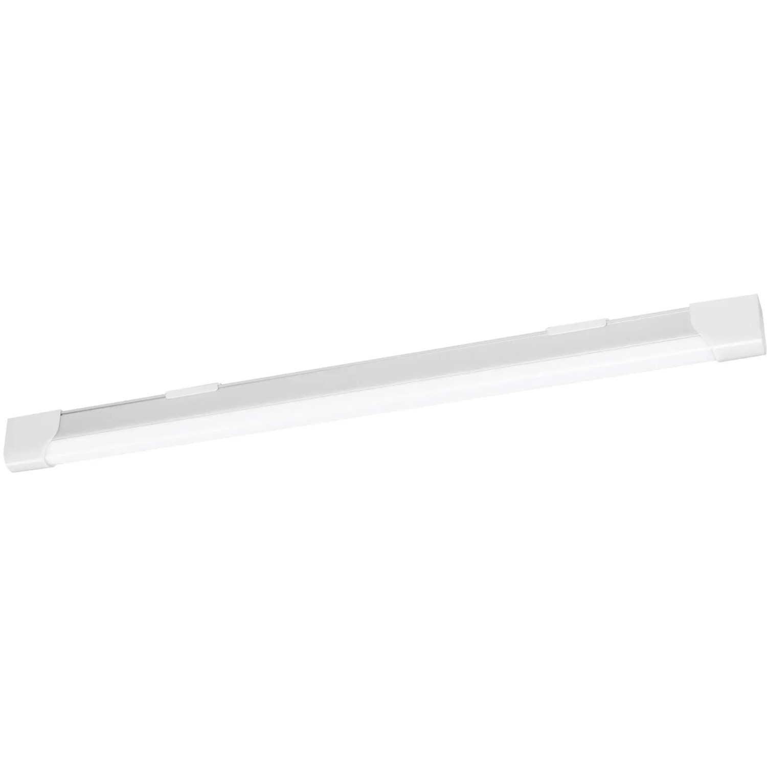 Ledvance LED-Lichtleiste Value Batten, 63cm, silbernes Aluminiumgehäuse. Lichtleiste für Innenräume.
