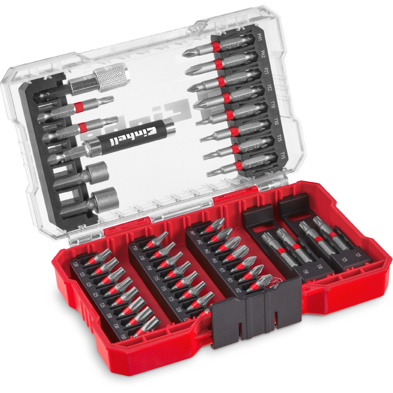 Einhell  Bit-Set Original M-Case 42-tlg. mit praktischer Aufbewahrungsbox günstig online kaufen