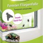 Terrasan Home Fenster-Fliegenfalle: Insektizidfreie, selbstklebende Fliegenfalle für Fenster, 6er-Pack.