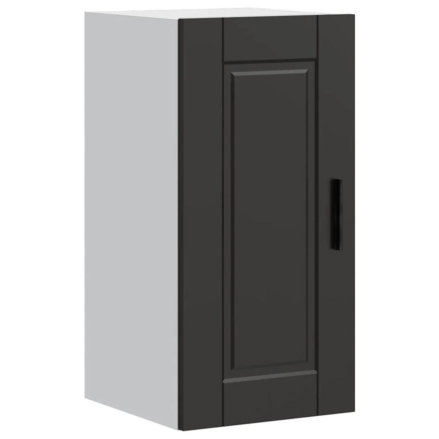 vidaXL Küchen-Hängeschrank Porto Schwarz Holzwerkstoff 854018 günstig online kaufen