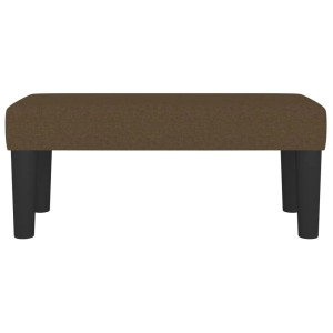 vidaXL Sitzbank Dunkelbraun 70x30x30 cm Stoff 346619