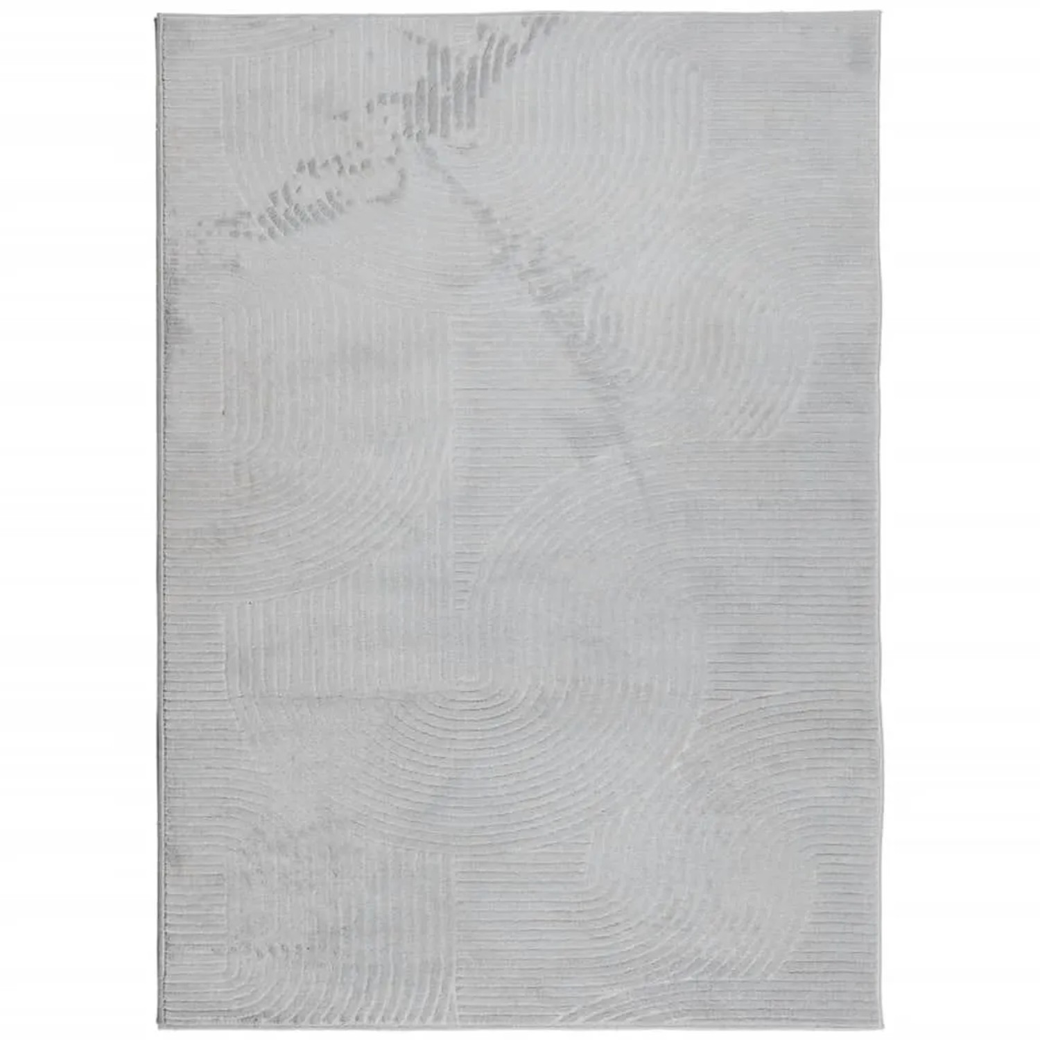 vidaXL Teppich IZA Kurzflor Skandinavischer Look Grau 200x280 cm 375455 günstig online kaufen