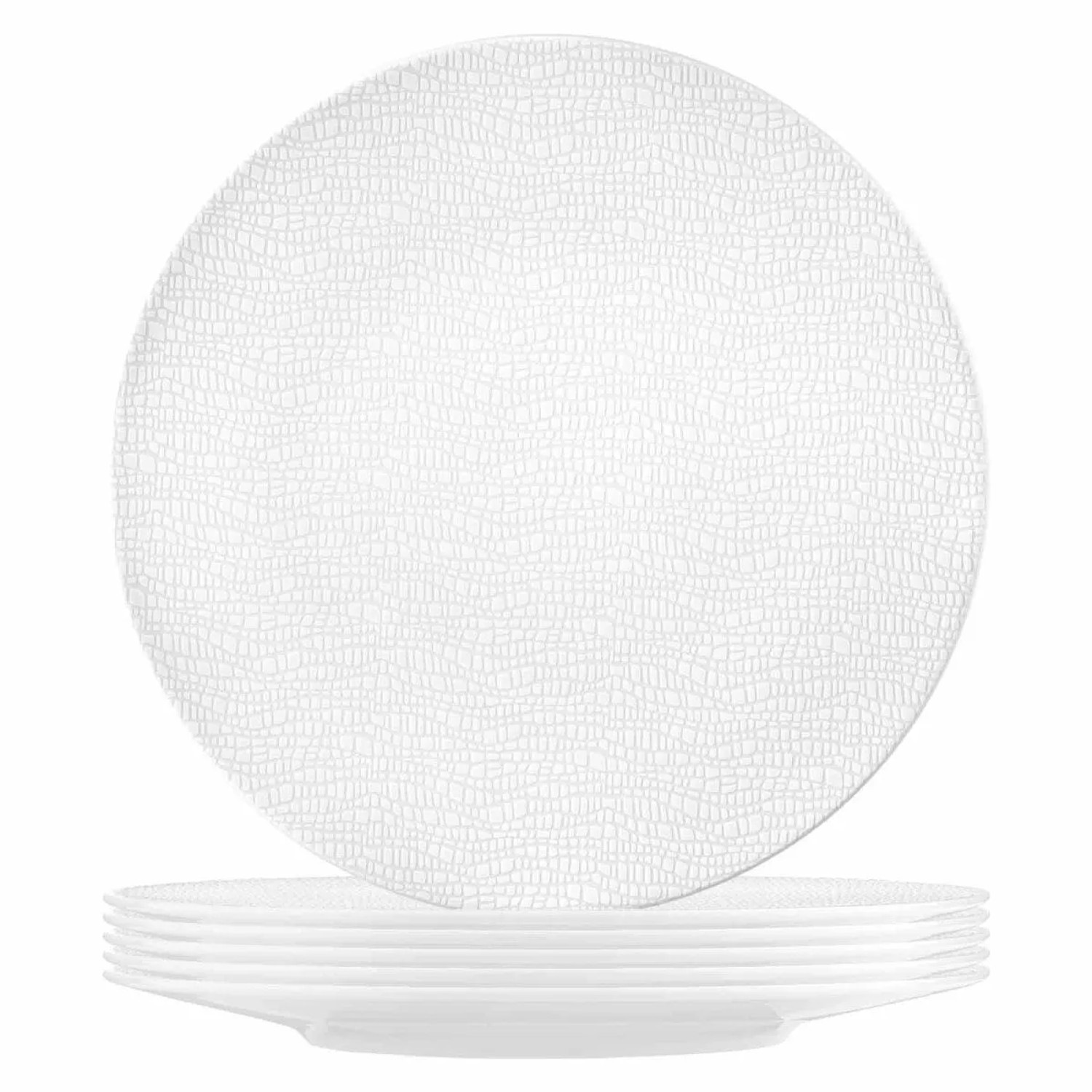 Seltmann Weiden Life Fashion Speiseteller 28,3 cm 6er Set Luxury White