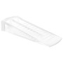 Transparenter Wagner Türkeil Standard aus Kunststoff, 80x30x15 mm, zum Fixieren von Türen.