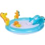 SunClub Planschbecken Erlebnispool Seepferdchen 200 cm x 152 cm x 40 cm