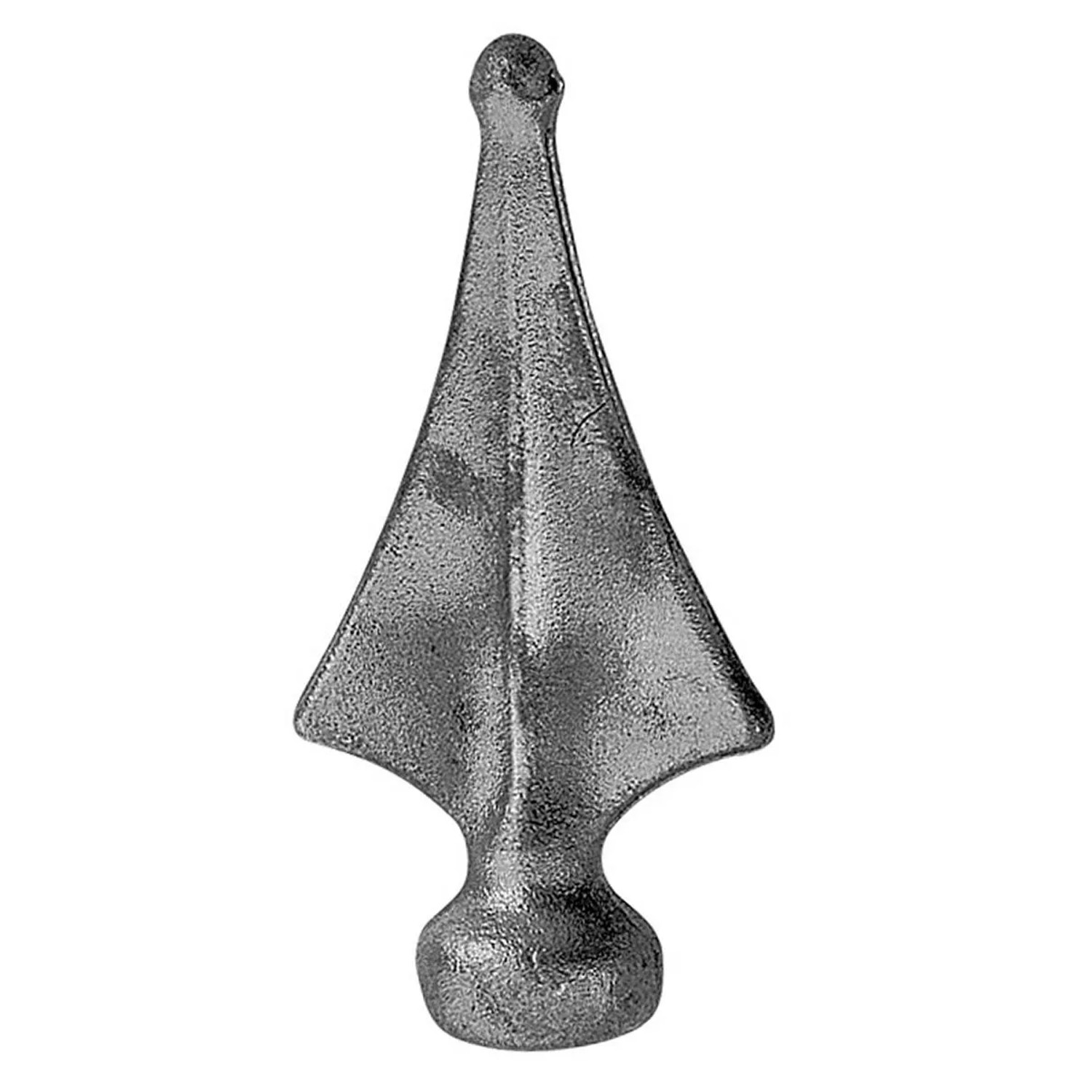 FeNau Zaunspitze Höhe 125 mm Material Ø 32 mm Stahl S235JR Roh