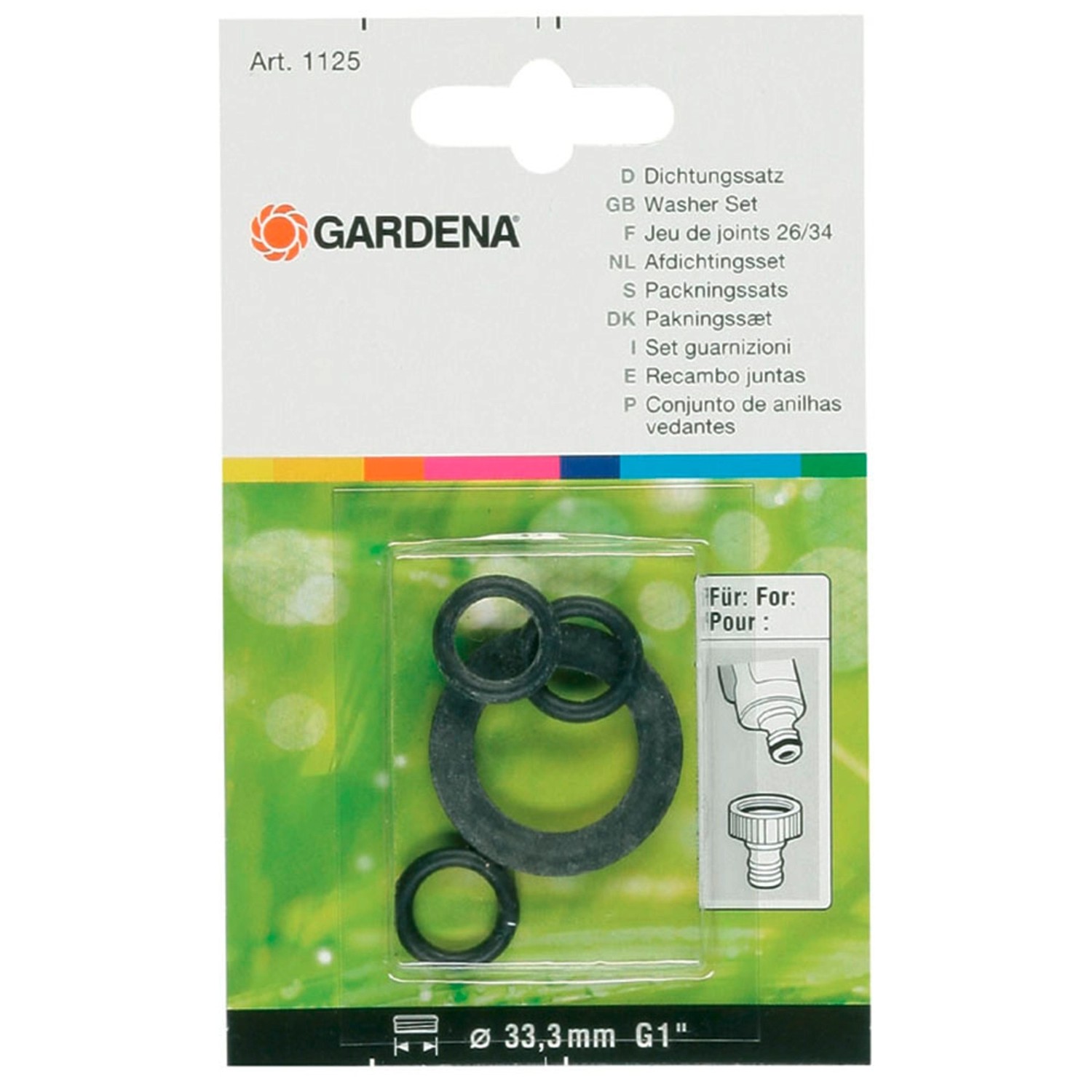 Gardena SB-Dichtungs-Satz für Hahnstück 940231