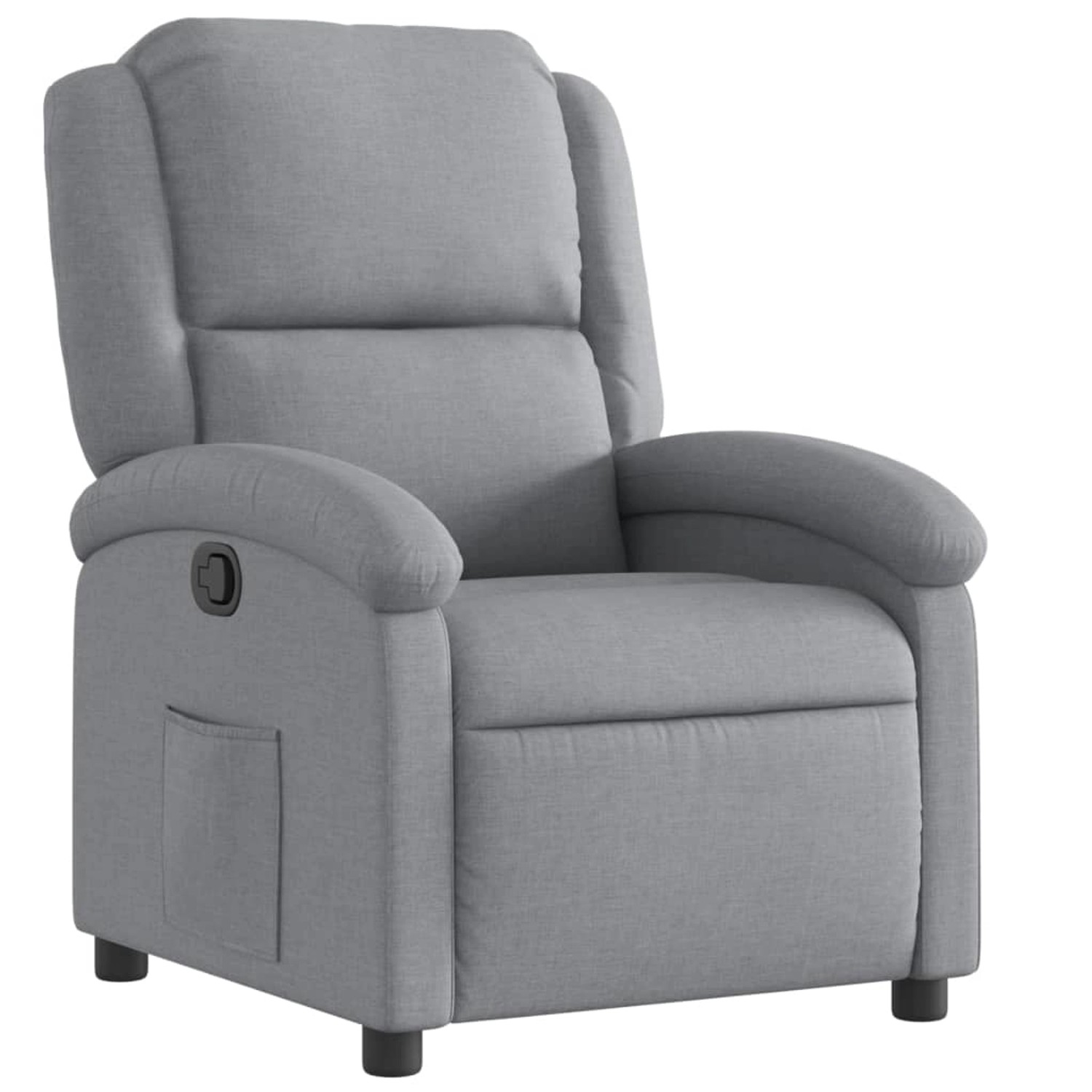 vidaXL Relaxsessel Hellgrauer Stoff 3205412 günstig online kaufen