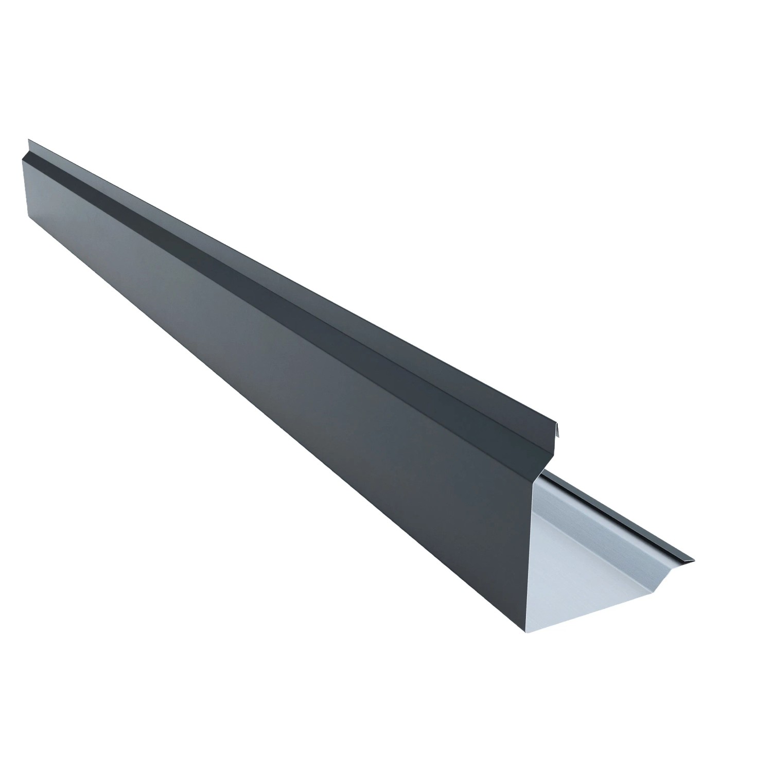 Smart Cover Solution Außenecke für Sandwichplatte Stahl 100 cm Anthrazit