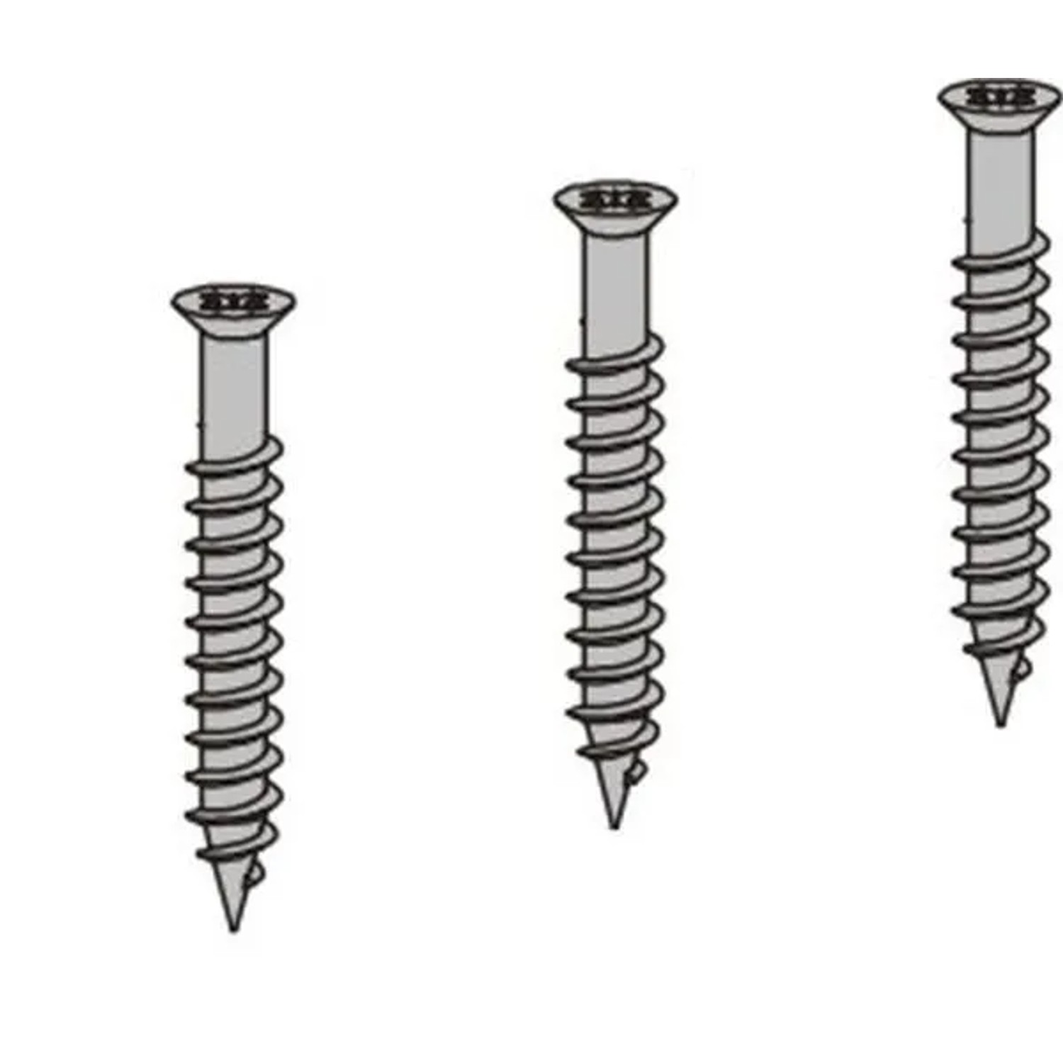 GartenLand Schrauben für L-Beschlag 4x40 mm 16 Stück