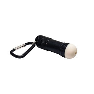 Kompakte LED's Work Handlampe mit Karabinerhaken, 40lm, 6000K, IPX4.