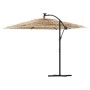 vidaXL Sonnenschirm mit Stahlmast Braun 269x269x235 cm 4005078_5