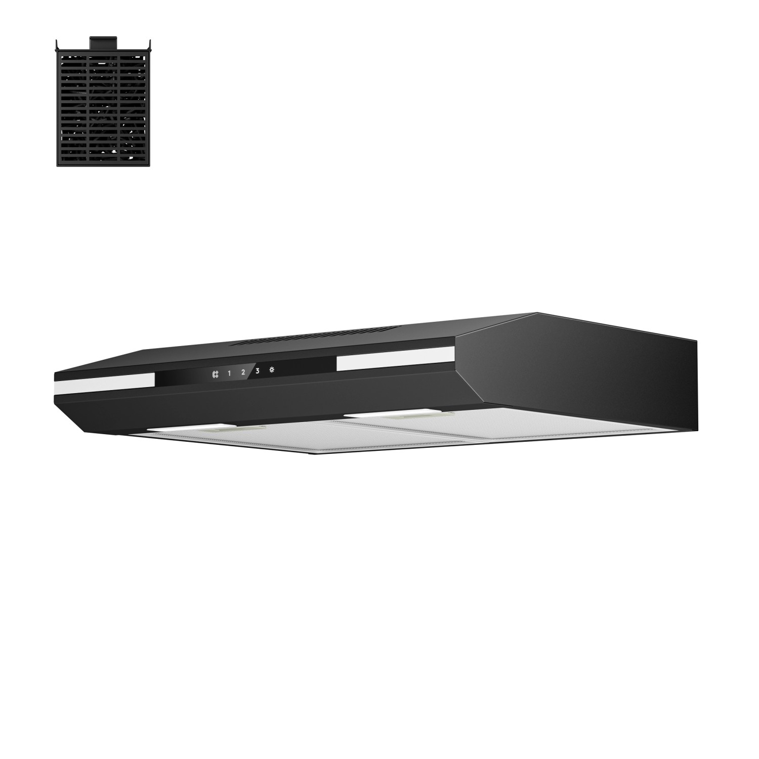 CIARRA Unterbauhaube 60cm A+ 300m³/h Integrierte Unterschrank Dunstabzugsha günstig online kaufen