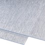 Transparente Polystyrol-Platte (5 mm) mit feiner Rindenstruktur, 1000x500 mm, für Kunststoffbedachung.
