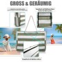 BigDean Strandtasche XXL große Badetasche mit Reißverschluss Schwimmbad Tasche Saunatasche Einkaufstasche Umhängetasche_6