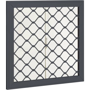 Globel Fenster-Kit Anthrazit für Gartenhaus: Seitenfenster und Paneele für mehr Licht.