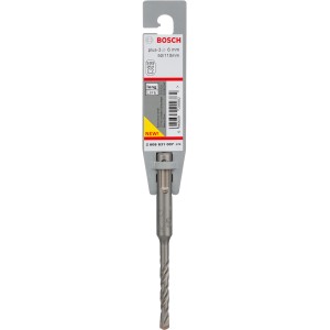 Bosch Hammerbohrer SDS Plus-3, 6x50x110 mm, für Beton- und Mauerwerk.