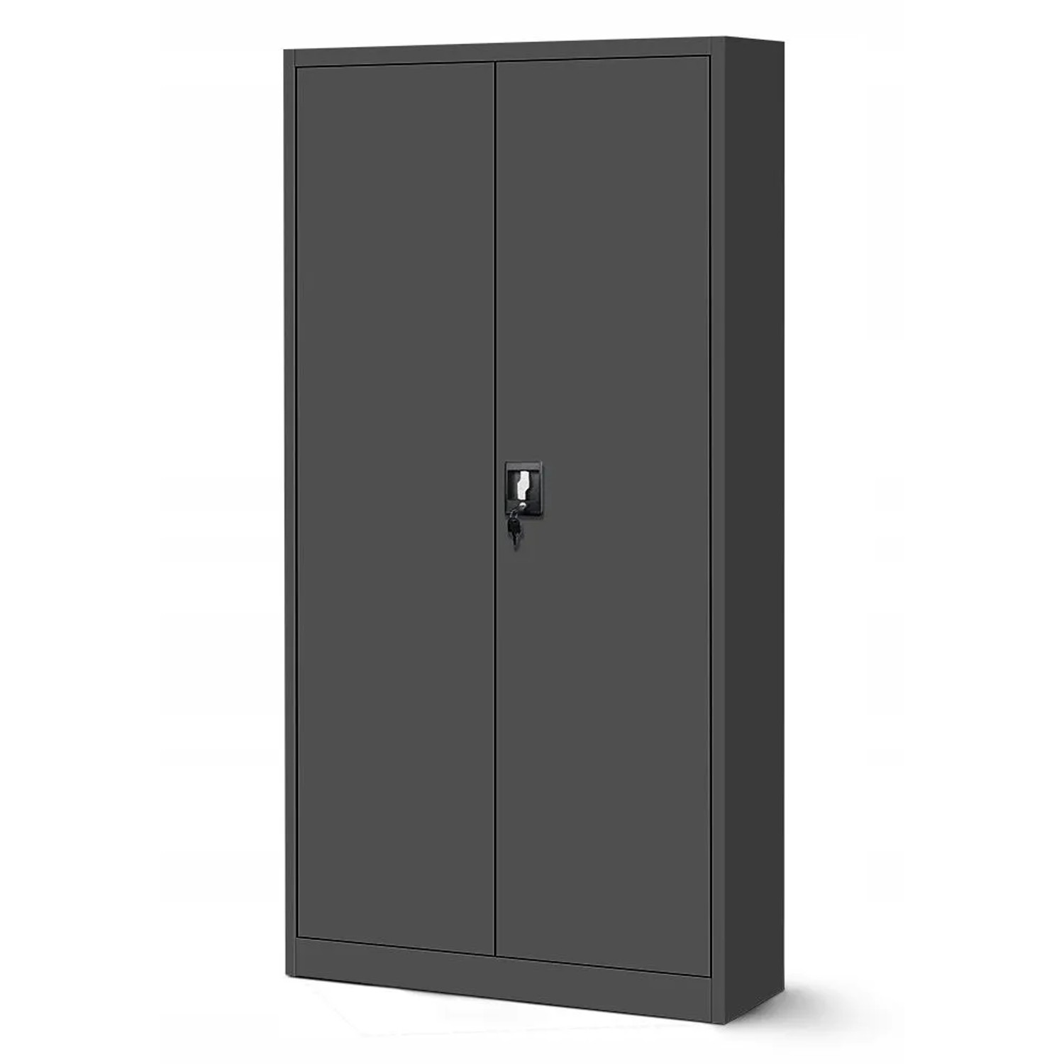 Jan Nowak Aktenschrank Büroschrank JAN H 195 x 90 x 40 cm Anthrazit