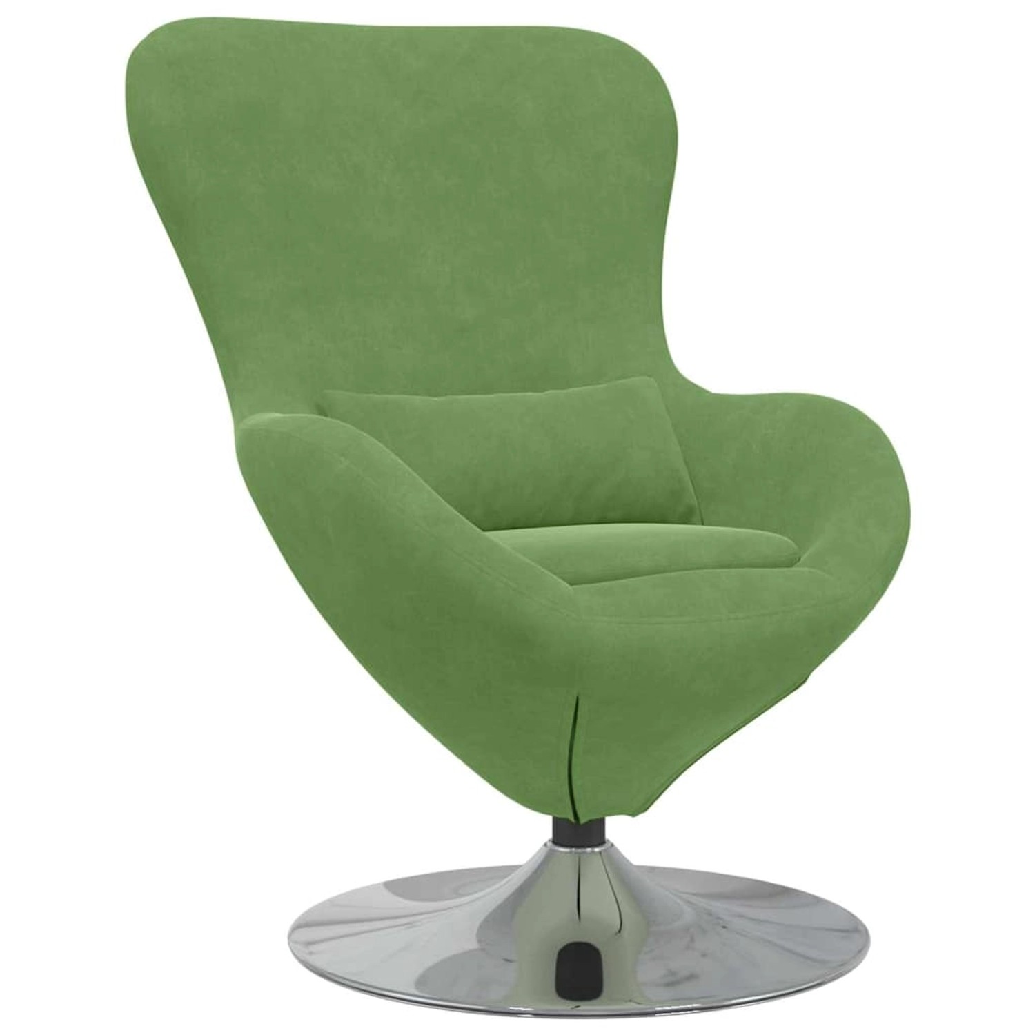 vidaXL Eiersessel Hellgrün 63 x 73 x 90 cm Samt 42002727 günstig online kaufen