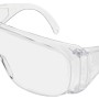 Transparente Schutzbrille mit Bügel für optimalen Augenschutz bei Arbeiten.