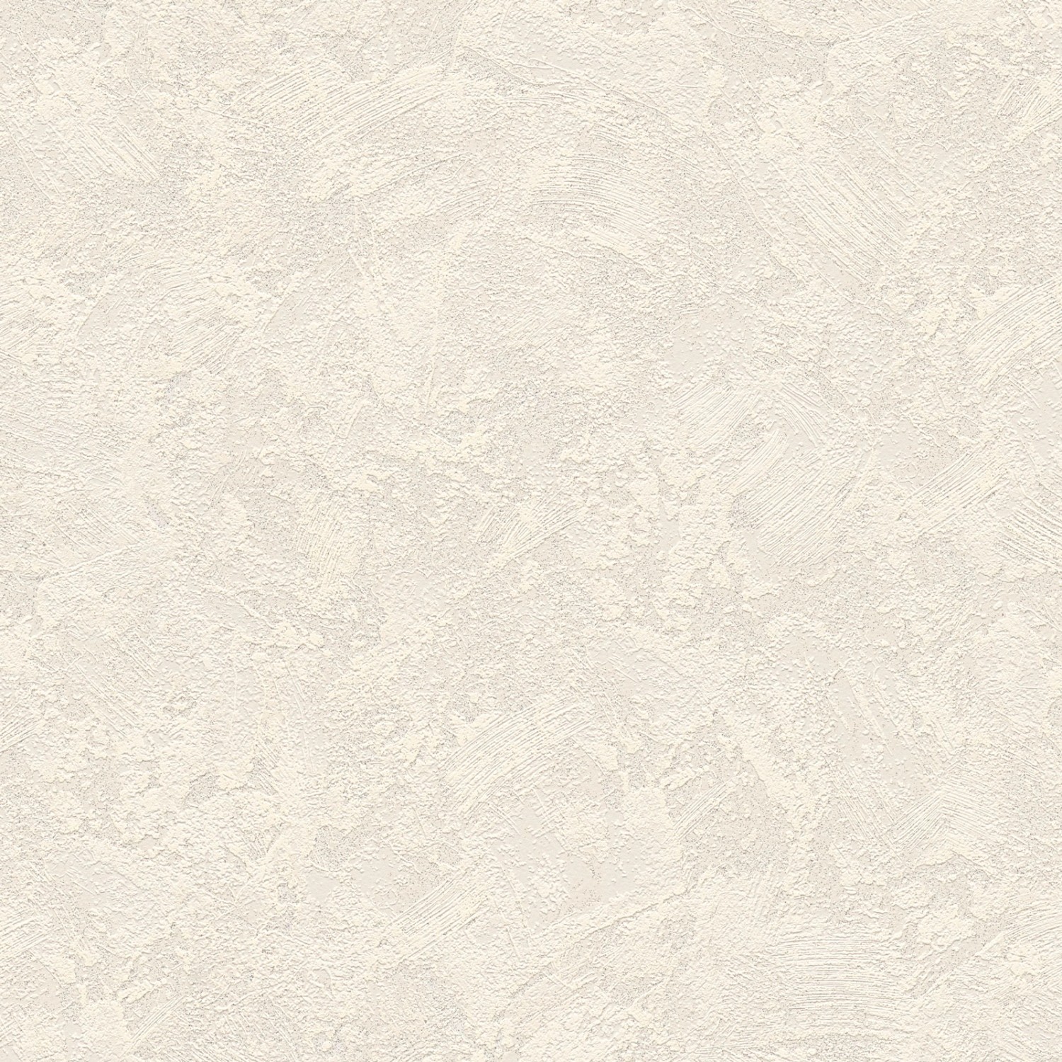 Bricoflor Putz Tapete in Creme Weiß Flur und Büro Vliestapete Einfarbig mit Vinyl Abwaschbar Uni Wandtapete Schlicht Ide