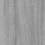 Detailaufnahme: Waschbeckenschrank in Grau Sonoma, Holzwerkstoff, Badmöbel.