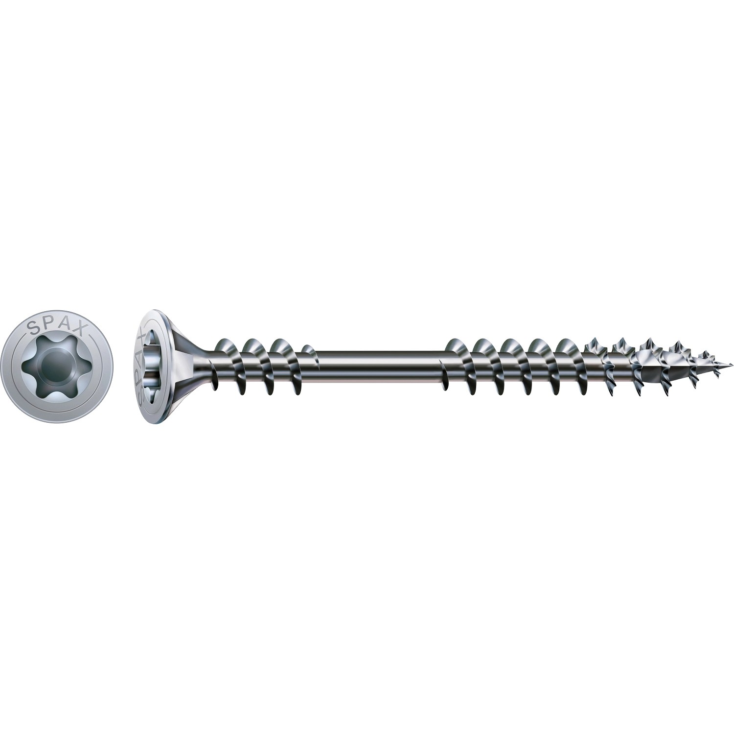 Spax Senkkopf Justierschraube T-Star plus-Antrieb Ø 4,5 mm x 60 mm 150 Stück